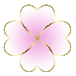 彩色质感装饰花朵设计图