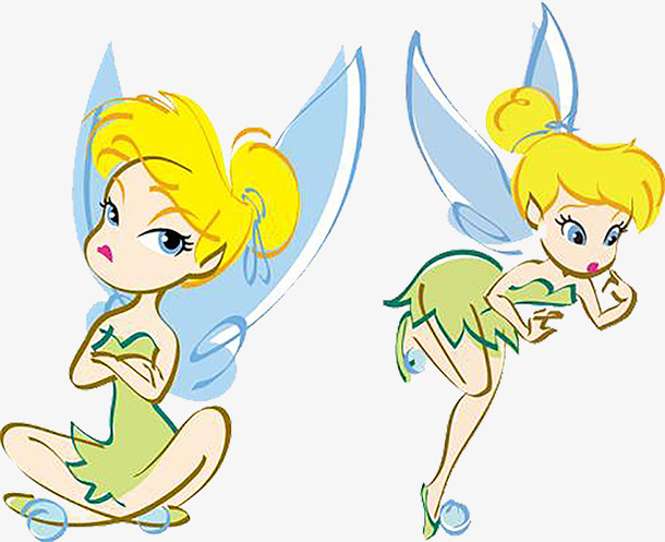 美女小精灵素材免费下载_觅元素