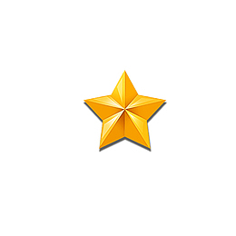 金色五角星