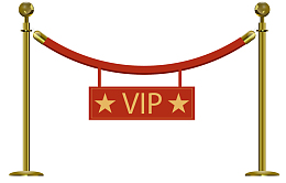 金色VIP专用栏杆