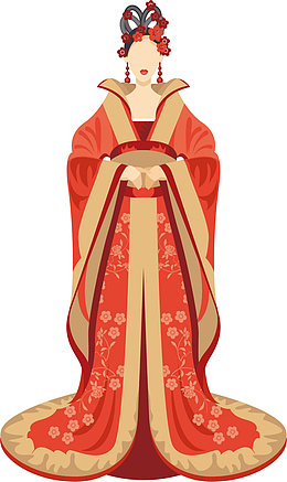 卡通人物侍女