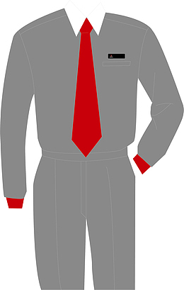 男性工作服套装