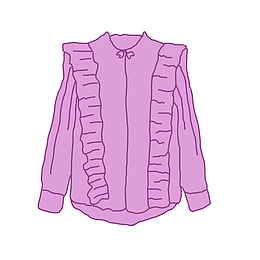 紫色衣服