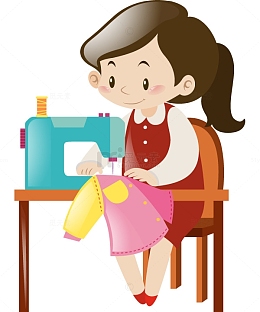 做衣服的女人