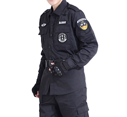 长袖保安服展示