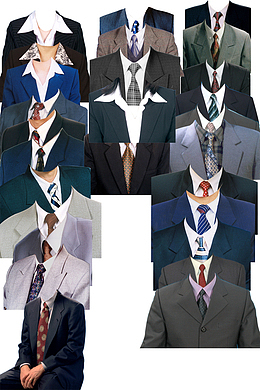 寸照衣服模板
