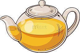 水壶茉莉花茶饮品