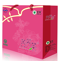 茶叶女性装饰简约手拎袋