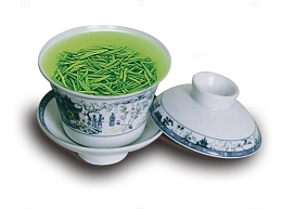 一杯小清新的绿茶