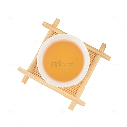 产品实物白毫银针茶水