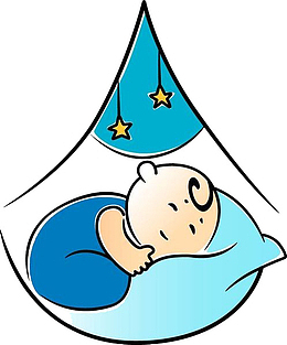 在帐篷中睡觉的婴儿