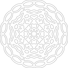 镂空的窗花