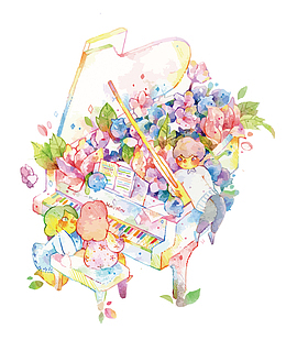 矢量钢琴
