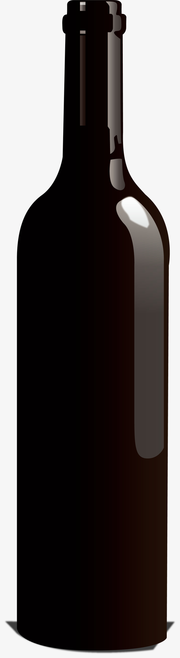 玻璃酒瓶免抠素材免费下载_觅元素51yuansu.com