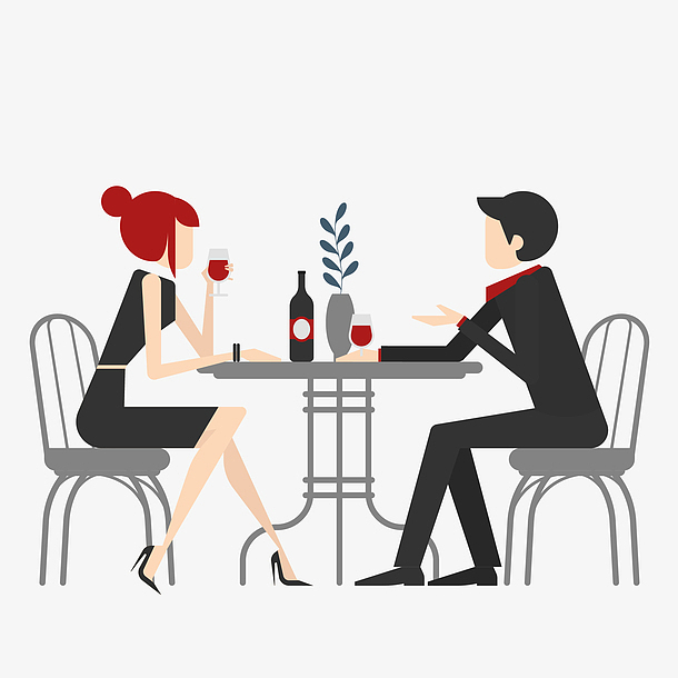 关键词 : 矢量,手绘,时尚,简约,卡通,png免抠图,情侣,吃饭,饭桌,红酒
