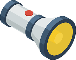 矢量图方便的手电筒