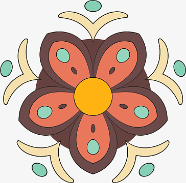 深色装饰设计纹样