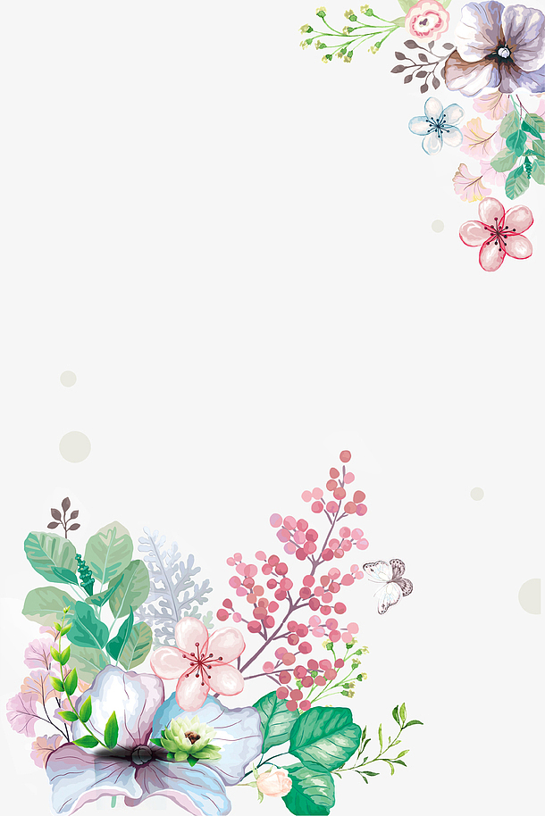 关键词 : 花朵,清新,手绘,装饰图案,夏季,树叶,背景[声明] 觅元素所有