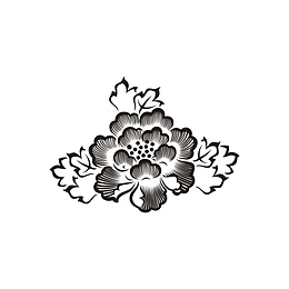 手绘花朵