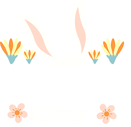 复活节快乐兔子耳朵