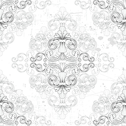 古典花纹花纹插画背景