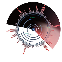 卡通科技产品周边装饰