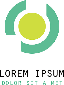 圆形的互联网公司logo