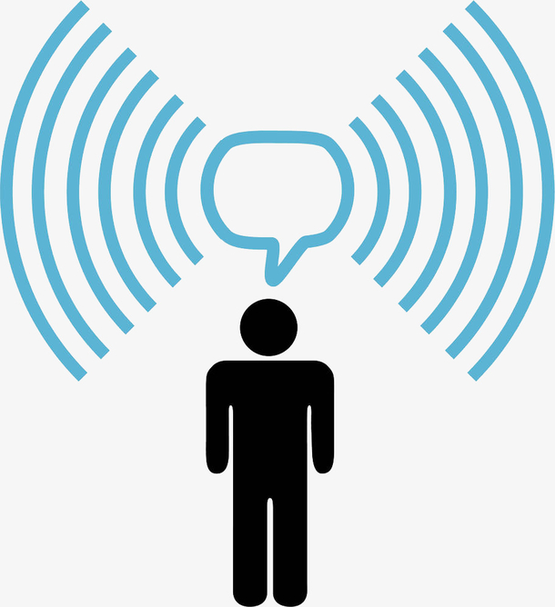 无线网络卡通插画