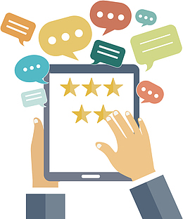 互联网网站五星好评