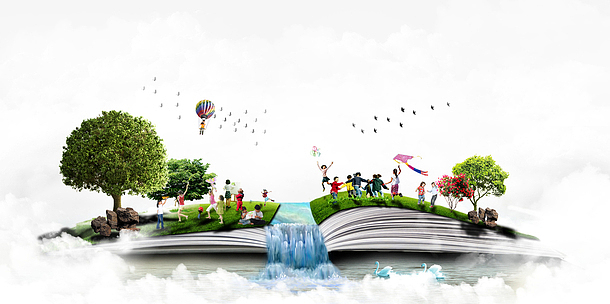 瀑布河流素材_瀑布河流图片元素-觅元素