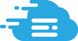 蓝色智慧云图标