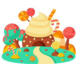 矢量糖果免抠素材