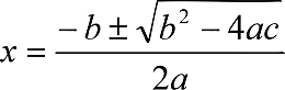 高中的数学方程式
