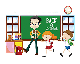 开学季上学去啦海报
