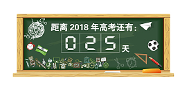 2018高考倒计时黑板