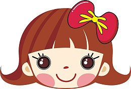 微笑的小女孩