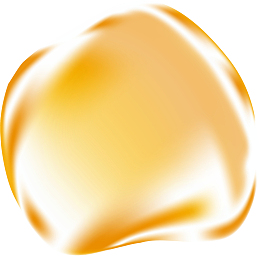 唯美黄色水滴