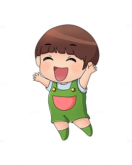 开心的小孩