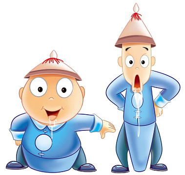 卡通通过运动减肥塑形成功的胖瘦psdpng瘦子的成长记png胖瘦女孩png