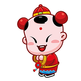 拜年福娃