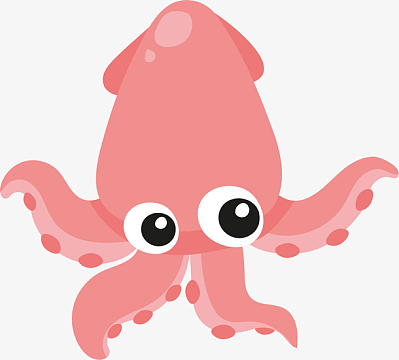 png彩绘大海上章鱼触角矢量图(1500x1500)png卡通海鲜类(1417x1417)