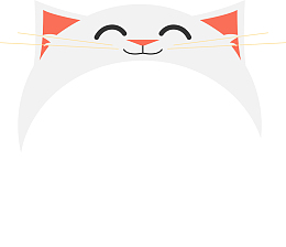 卡通猫咪边框
