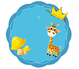 61儿童节卡通小动物边框背景