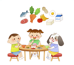 吃饭的小孩