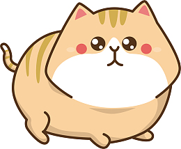肥嘟嘟的猫咪