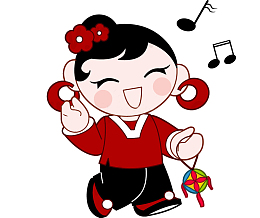 刘三姐拿绣球唱歌