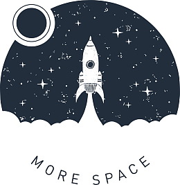 火箭黑白花臂图案