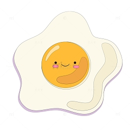 卡通可爱的早餐设计