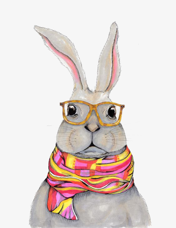 关键词 : 手绘兔子,灰色兔子,小兔子,兔子插画,可爱兔子