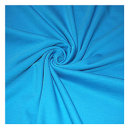 蓝色棉质布料杂乱